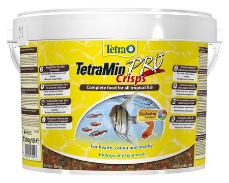 TETRA Tetra-Min PRO CRISPS 10L WIELOSKŁADNIKOWY